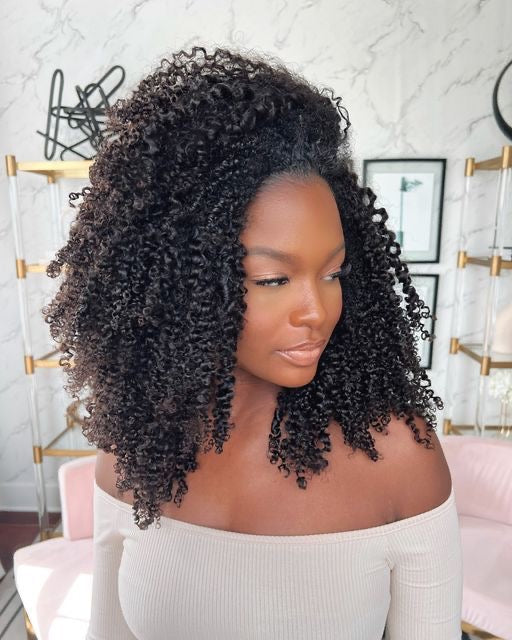 Tightly Curly Half Wig